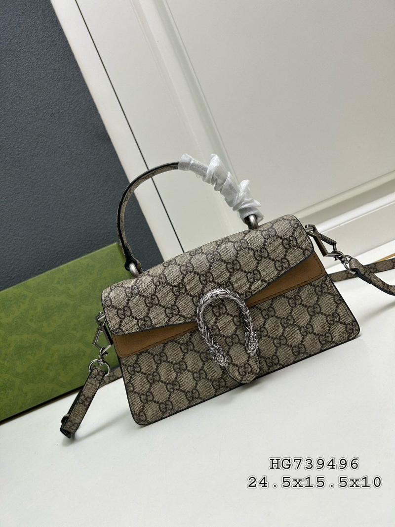 G*u*i top handle bags